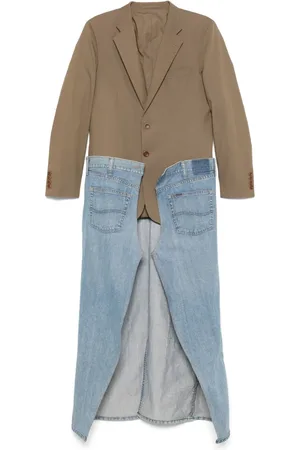 BETTTER Cappotto con inserti denim