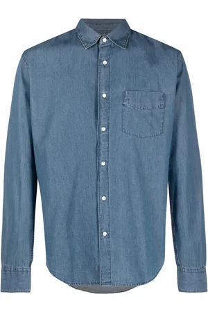 Aspesi Camicia denim con taschino