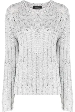 Fabiana Filippi Maglione con paillettes