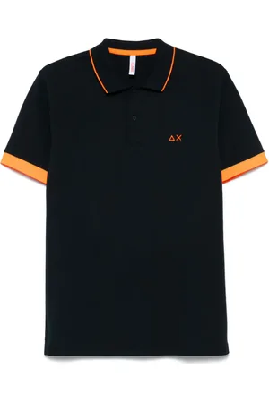 sun68 Polo con logo ricamato