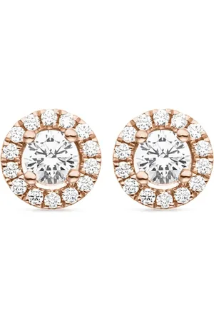 VEYNOU Orecchini a bottone Camilla in oro 14kt riciclato con diamante