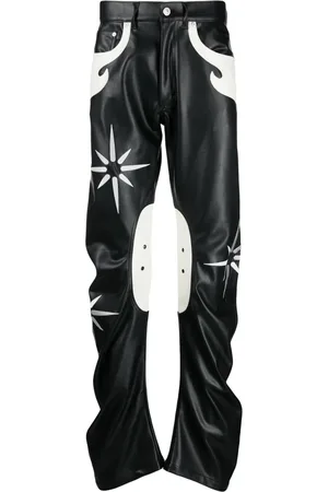 Kusikohc Pantaloni dritti Flower Rider