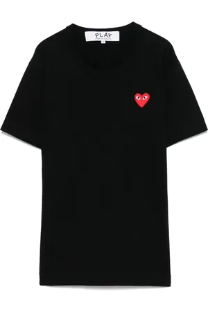 Comme des Garçons T-shirt con stampa a cuore