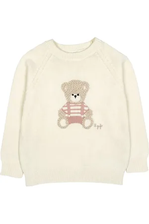 Il gufo Maglione con ricamo Teddy Bear