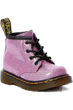 Dr. Martens Stivali 1460 Glitter "Dark Pink Glitter"