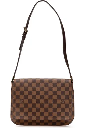 LOUIS VUITTON Borsa a spalla Musette Tango in tela Damier Eb??ne 2002