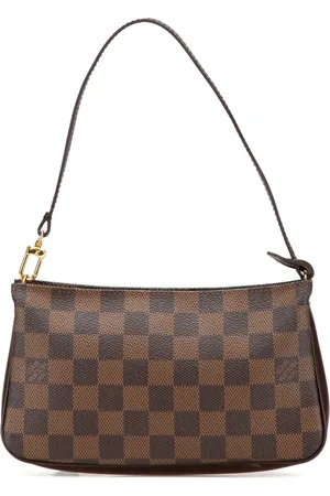 LOUIS VUITTON Borsa a spalla Navona in tela Damier Eb??ne 2005