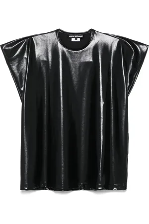 JUNYA WATANABE T-shirt effetto metallizzato