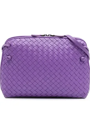 Bottega Veneta 2012-2025 Medium Nappa Intrecciato Nodini crossbody bag