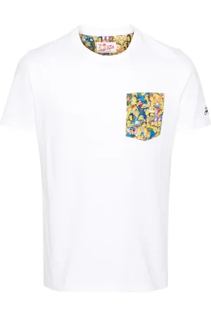 MC2 SAINT BARTH T-shirt Blanche x The Simpsons
