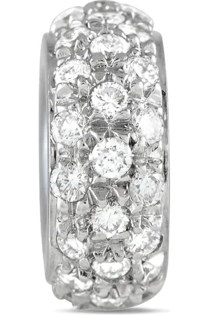 Aaron Basha Pendente in oro bianco 18kt con diamanti