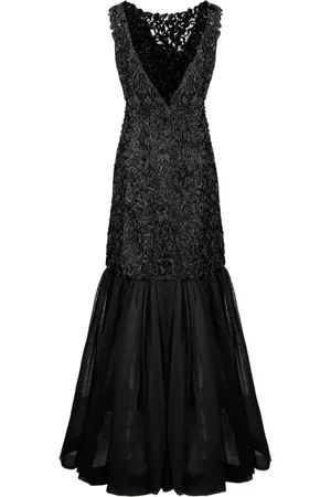 Alberta Ferretti Abito da sera con ruches