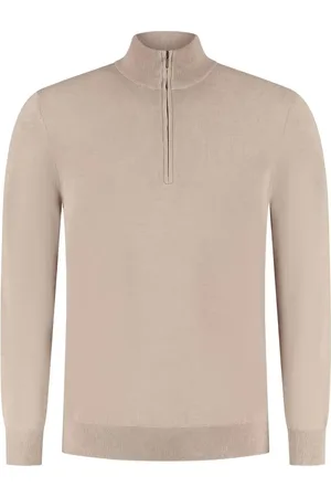 ZANONE Maglione con mezza zip