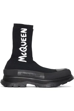 Alexander McQueen Stivali a calzino Tread