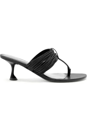 Proenza Schouler Sandali con tacco e dettaglio plissettato