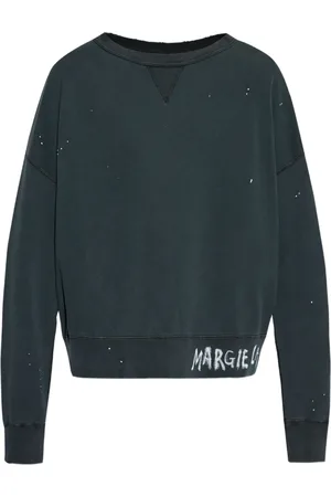 Maison Margiela Felpa con stampa logo