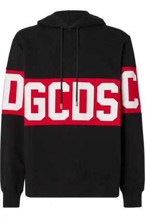 GCDS Felpa con logo e cappuccio