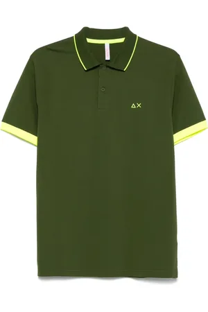 sun68 Polo con logo ricamato