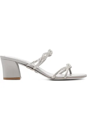 RENE CAOVILLA Sandali con strass 55mm