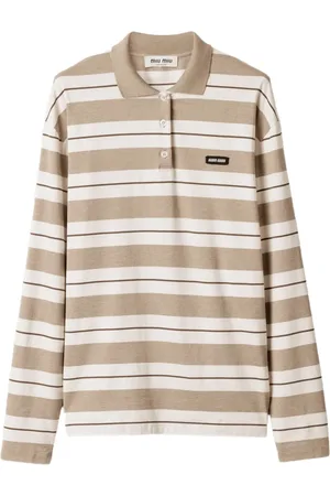 Miu Miu Polo a righe