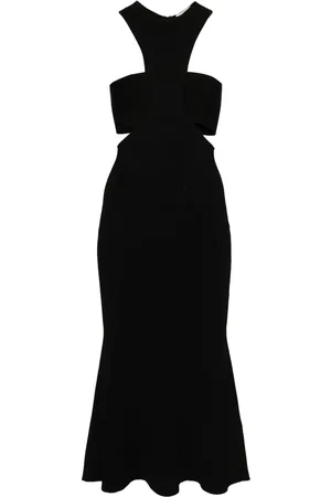 Alexander McQueen Abito midi Slashed Harness
