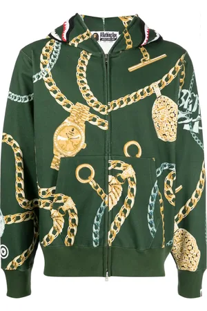 A Bathing Ape Felpa con cappuccio Jewels Shark