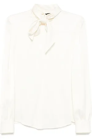 Tom Ford Blusa in raso con fiocco