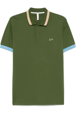 sun68 Polo con logo ricamato