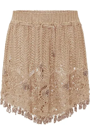 Paco rabanne Crochet skirt
