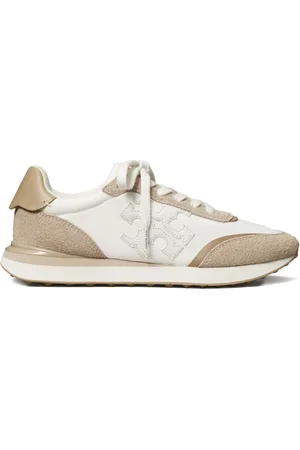 Tory Burch Sneakers Destiny con inserti in pelle scamosciata