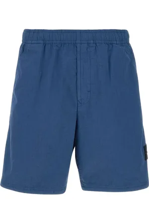 Stone Island Shorts con applicazione logo