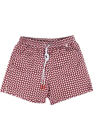 ISAIA Costume da bagno con stampa geometrica