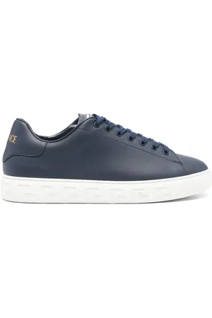 VERSACE Sneakers Greca in pelle