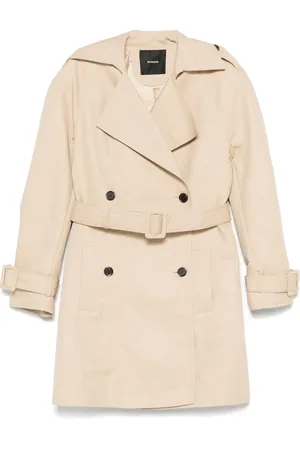 Pinko Trench doppiopetto con cappuccio