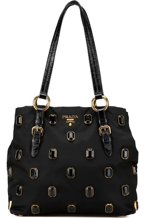 Prada Borsa tote Tessuto Pietre 2000-2024