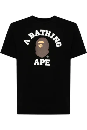 A Bathing Ape T-shirt College con stampa