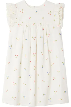 BONPOINT Abito Florentine con ricamo
