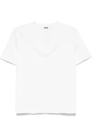 GRIFONI T-shirt con dettaglio cuciture