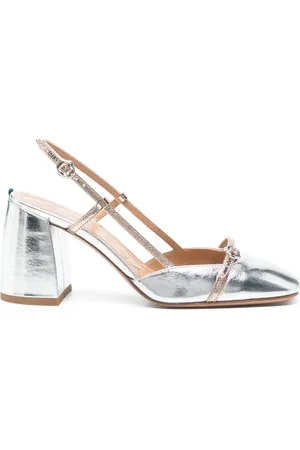 A.BOCCA Pumps metallizzate 95mm