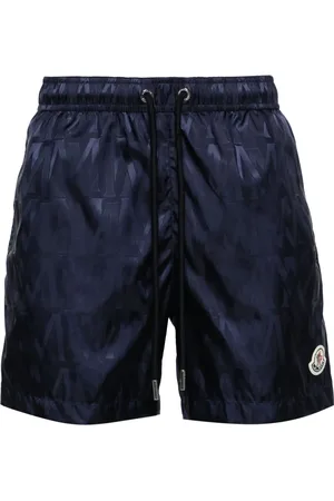Moncler Costume da bagno con monogramma jacquard