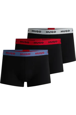 HUGO BOSS Set di 3 boxer in cotone elasticizzato