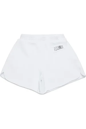Maison Margiela Shorts sportivi con applicazione