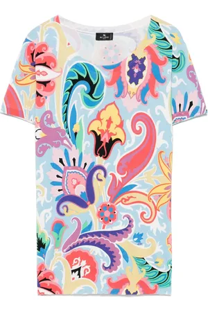 Etro T-shirt con stampa paisley