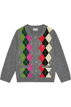 Ganni Cardigan a rombi