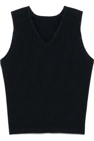 Issey Miyake Top plissettato