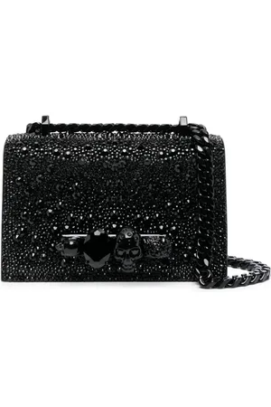 Alexander McQueen Borsa a tracolla The Biker Jewelled mini