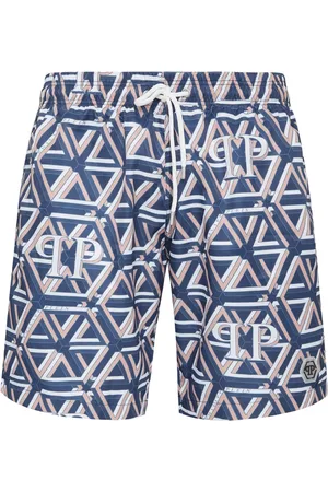 Philipp Plein Costume da bagno con monogramma