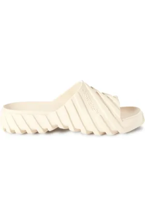 OFF-WHITE Sandali slides Exploration goffrati