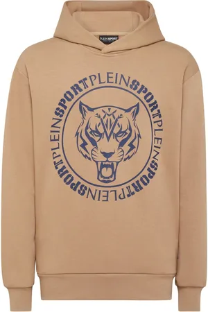 Philipp Plein Felpa con stampa Tiger