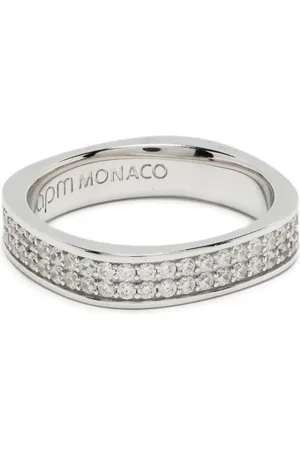 APM Monaco Anello Chunky con pavé